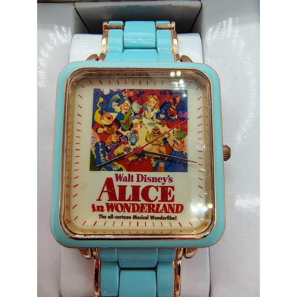 Walt Disney's Alice in Wonderland Watch Brand New AL8005EMP